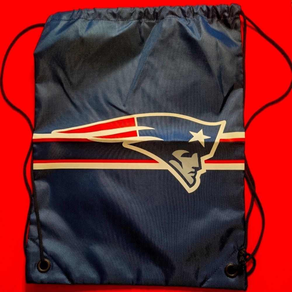 New England Patriots Drawstring Bag